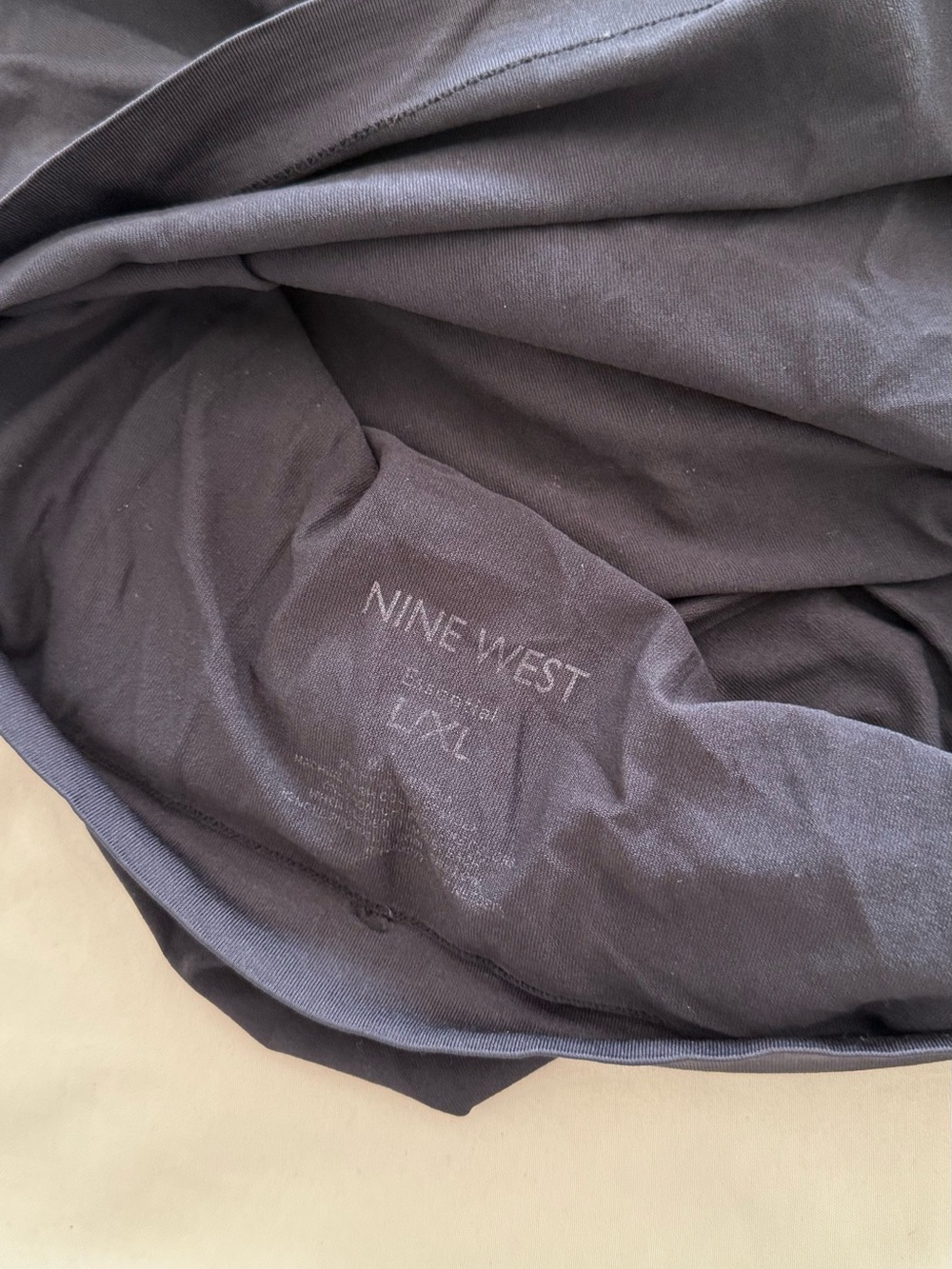 Nine West Essentials Set of Three Reversible Tank Camisoles - Tan, Brown, Black - Picture 7 of 8